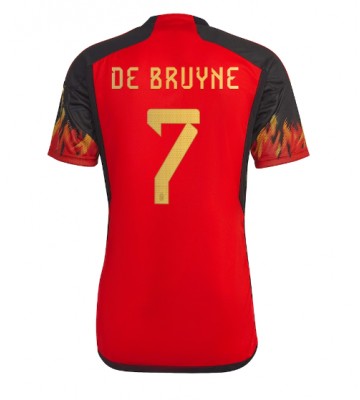 Belgia Kevin De Bruyne #7 Hjemmedrakt VM 2022 Kortermet